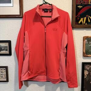 Vintage 00s Women's Mountain Hardwear Athletic Full Zip Jacket Sweater Size Lrg